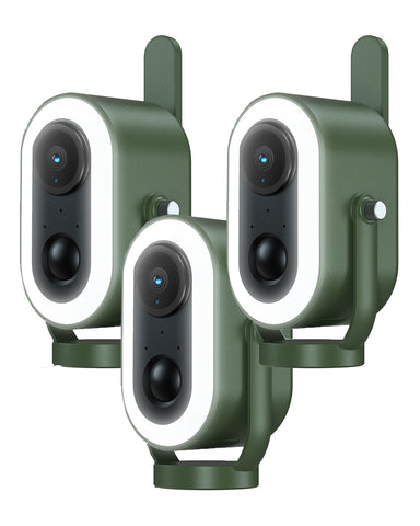 Xega 4G LTE Caméra Magnétique pour Camping pour RV/Camping/Voyage/Pique-Nique