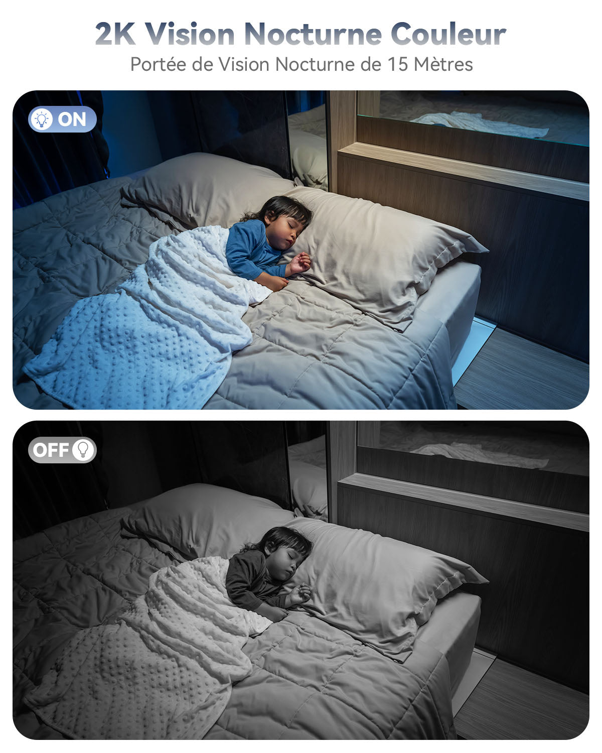 Xega 4G LTE Caméra Surveillance Intérieure avec Carte SIM sans Fil,Bébé/Animaux/Âgées, 6000mAh Batteries,PIR Détection