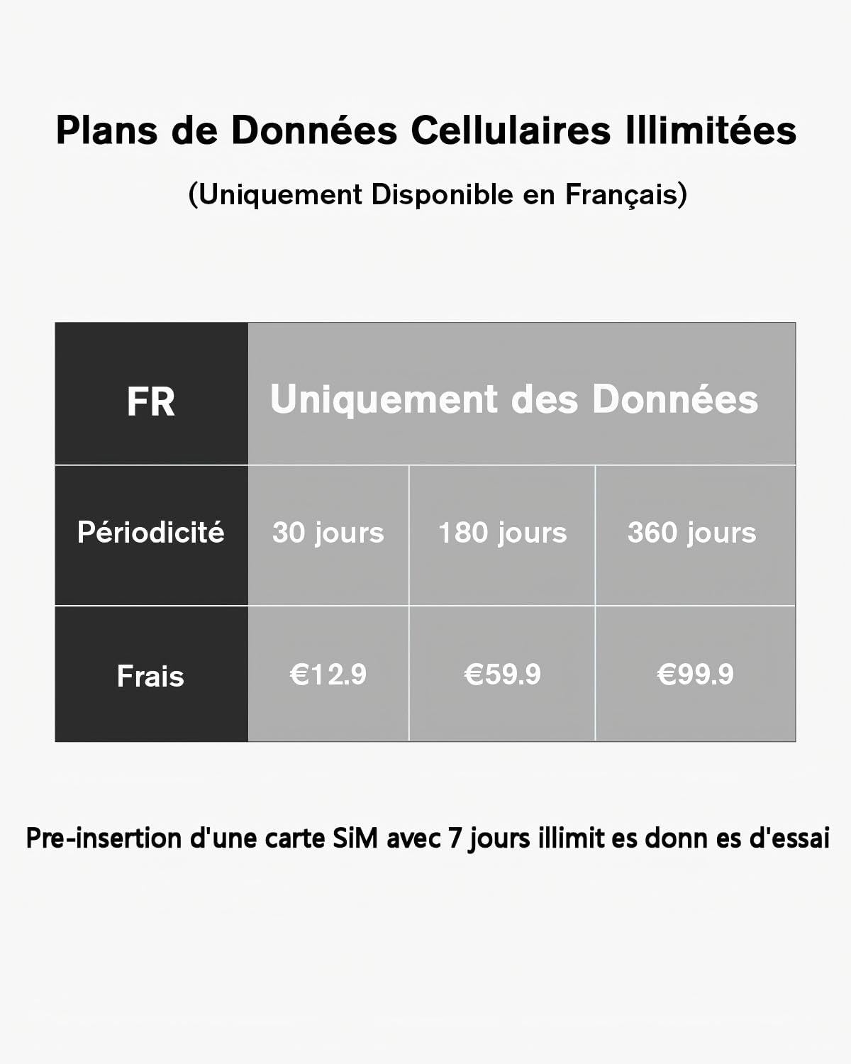 Xega 4G LTE Caméra Magnétique pour Camping pour RV/Camping/Voyage/Pique-Nique